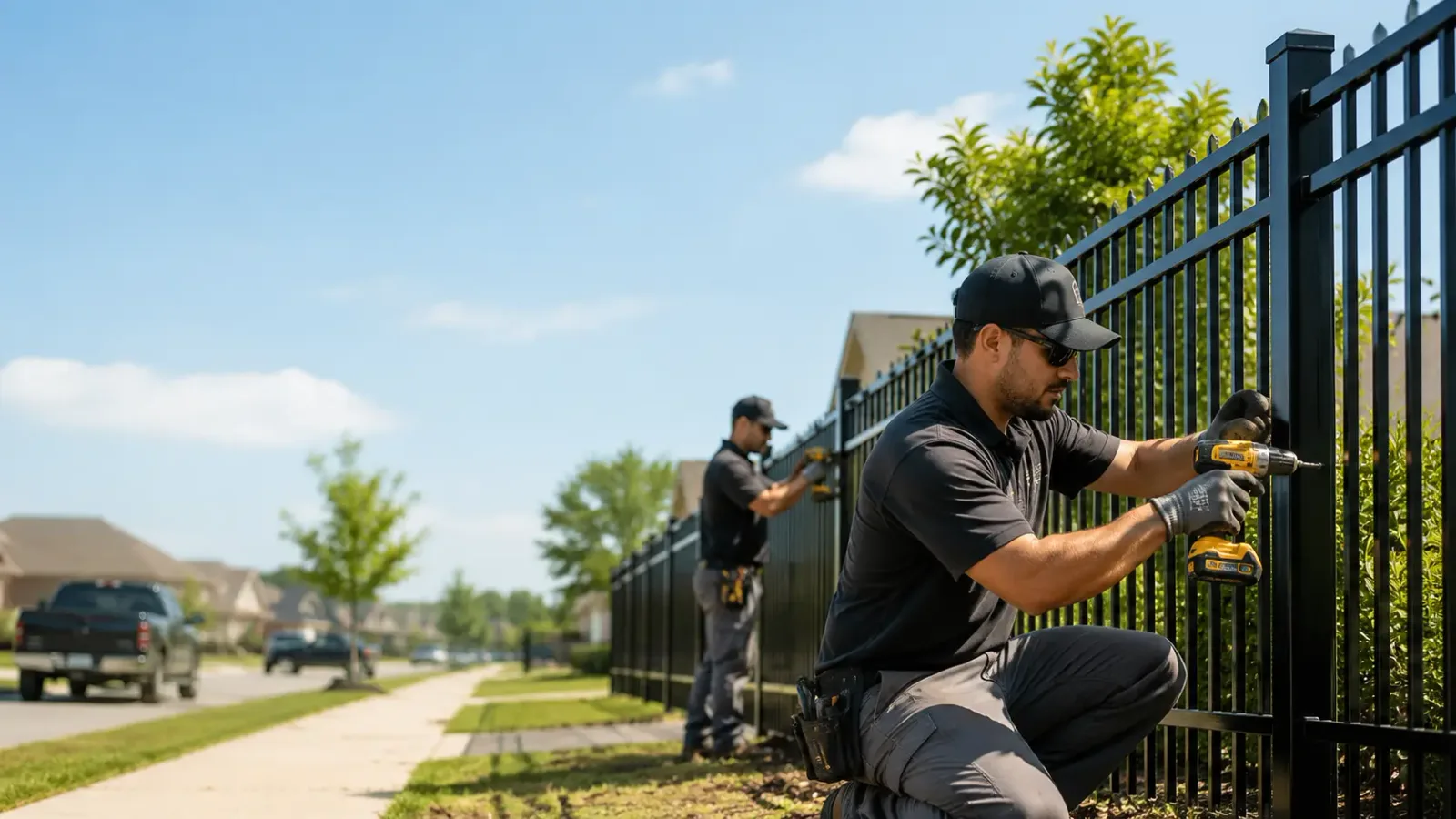 Metal Fence Installation in Tulare, CA